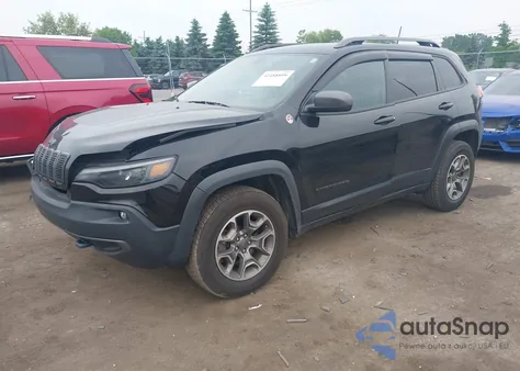 2020 Jeep Cherokee Trailhawk 4X4 из США, поврежденный, VIN 1C4PJMBX0LD591845